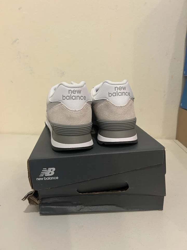 New Balance 574 Nimbus Cloud Blanco ML574EVW Hombre Talla 11.5 Nuevo Entrenador Clásico Foto 4 de 4