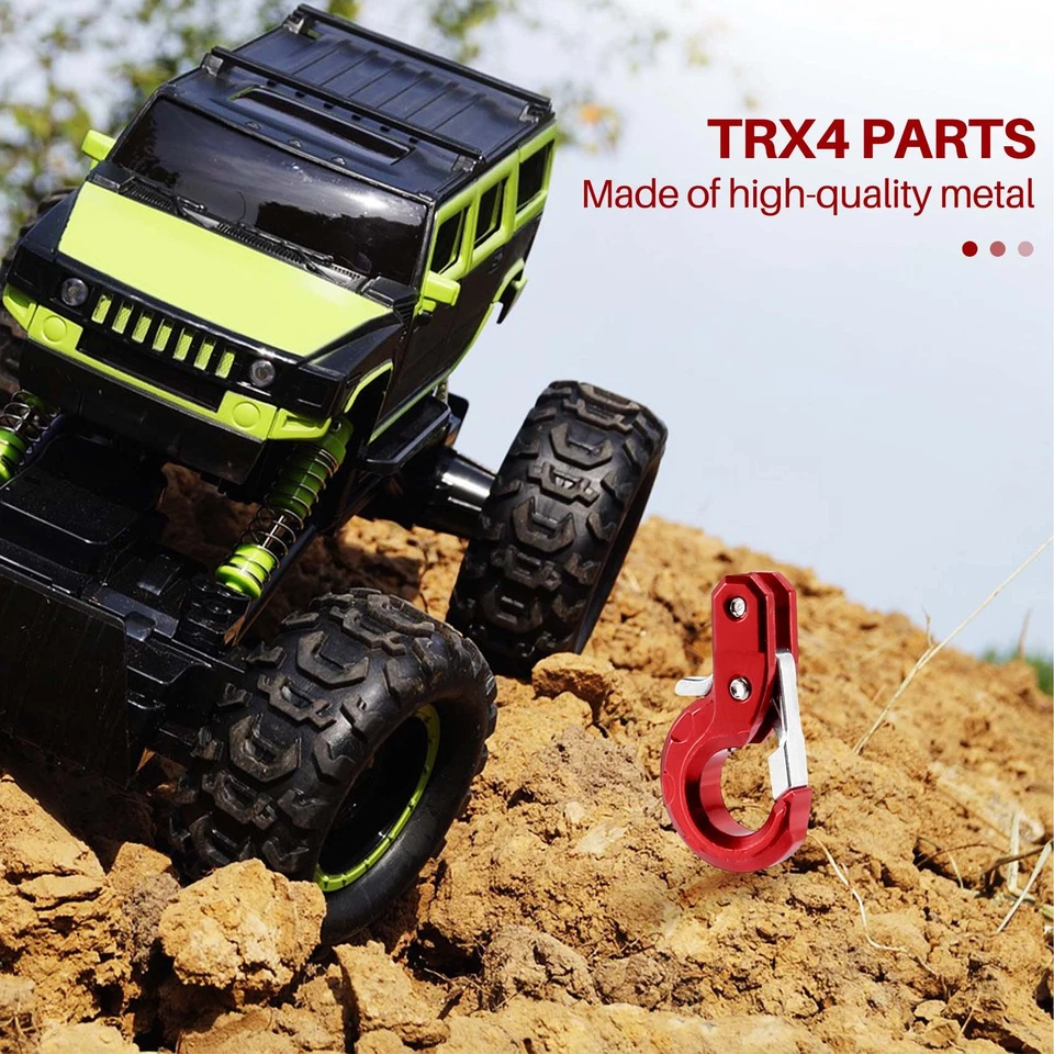 RC Crawler ZubehöR mit AnhäNger Haken für 1/10 SCX10 90046 CC01 RC4W5990 - Bild 3 von 4