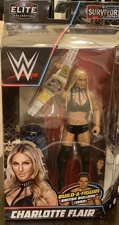 WWE ELITE Survivor Series Charlotte Flair BAF British Bulldog Build-A-Figure NEW