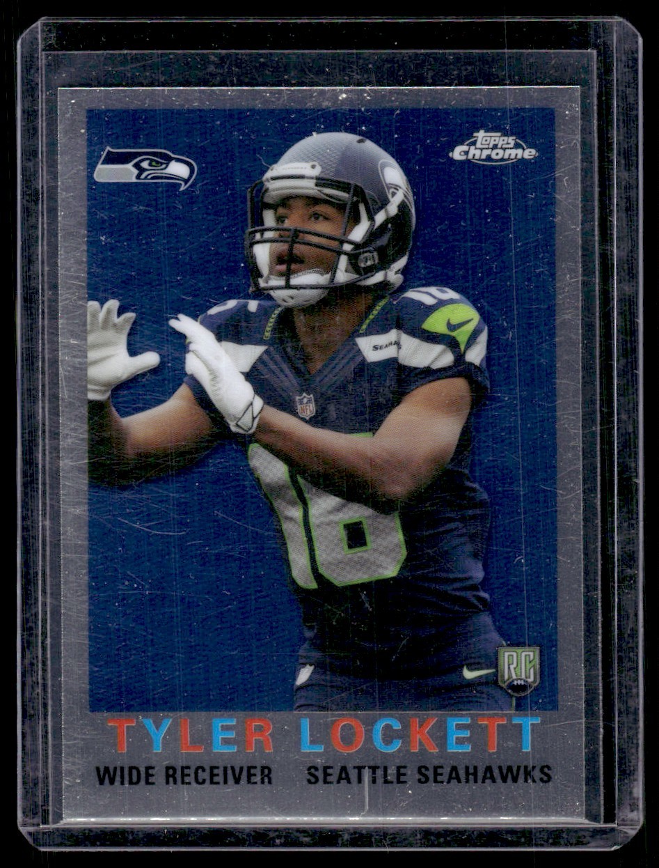 2015 Topps Chrome Tyler Lockett Rookie Seattle Seahawks #60