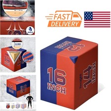 Plyometric Jump Box 16 by 14 Inches Soft Padd...
