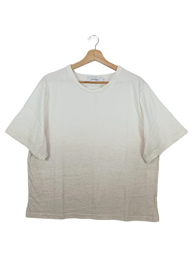 JUST HYPE T-Shirt Uomo Bianca Casual Minimalista (IT 46, EU 42)