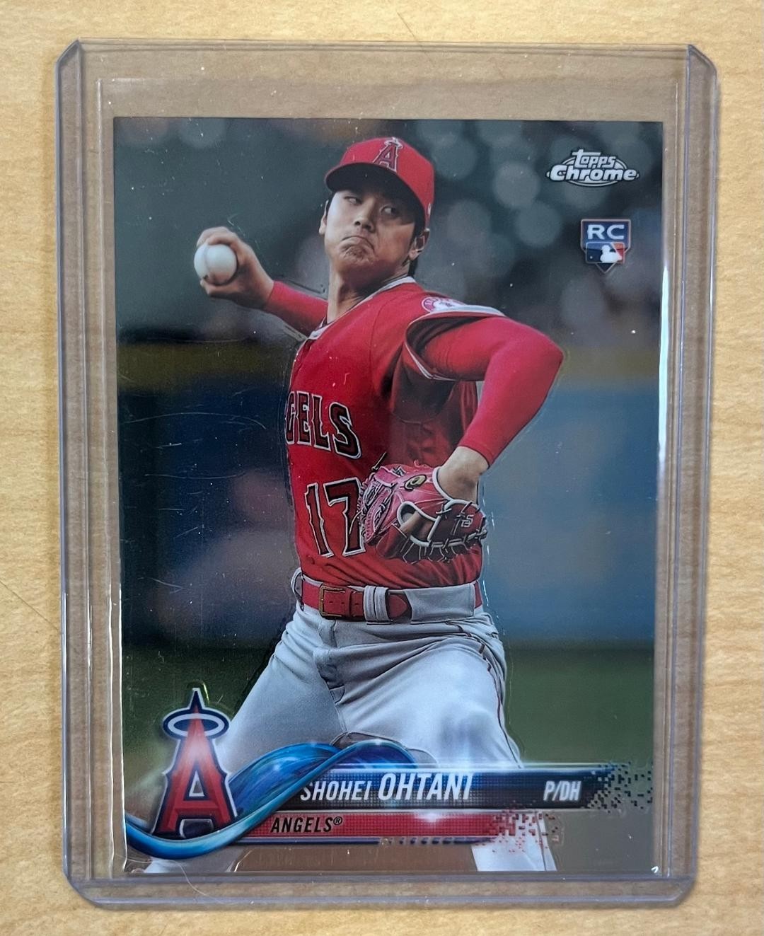 2018 Topps Chrome Update #HMT1 Shohei Ohtani RC Rookie Card Angels Dodgers