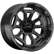 Torque Tw404c Overdrive 22x10 5x5 -18mm Satin Black Wheel Rim 22 Inch
