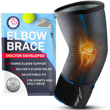Manga de compresion y coderas codera para tendinitis y codo de tenista Ajustable