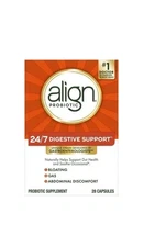 Align Probiotic Supplement - 28 Capsules - 24/7 Digestive Support - Exp 2027+