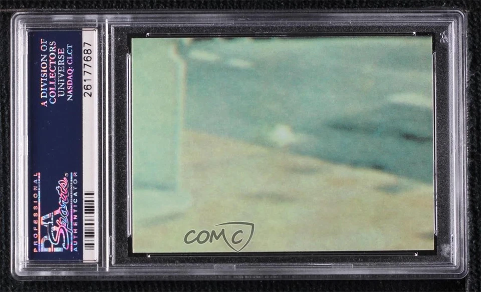 1976 Donruss Space: 1999 Eagle lifts off launch pad #59 PSA 9 MINT 0ts2 - Image 2 of 3