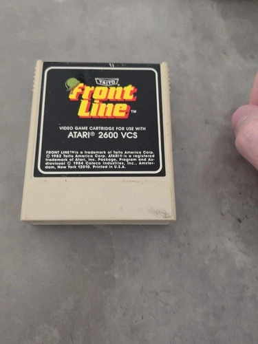 Front Line (Atari 2600, 1984) Authentic Cartridge Only