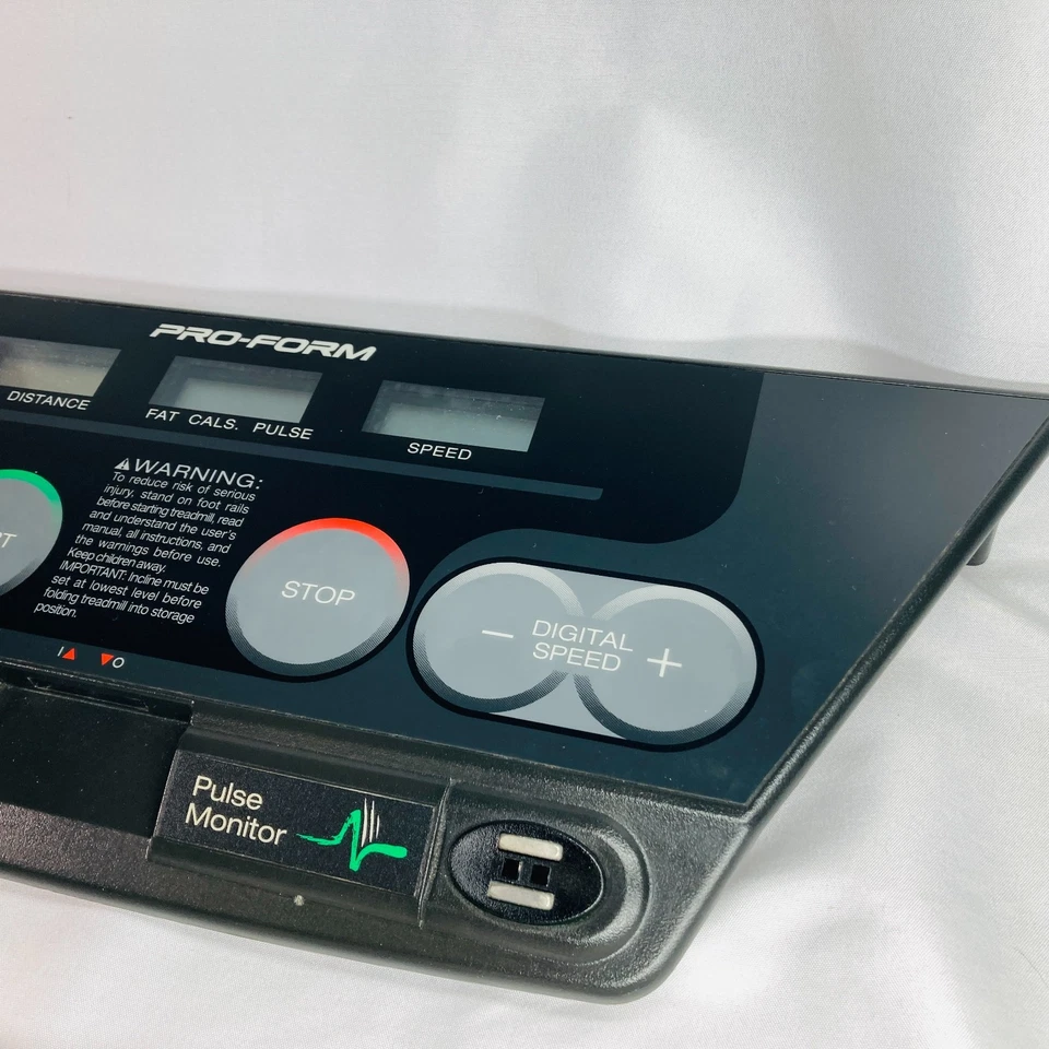 Pro-Form Crosswalk 345 S 831.29403.1 Treadmill Display Console Panel & KEY - Image 3 of 4