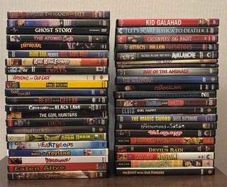 AMAZING lot of over 40 Psychotronic horror and cult DVDs!