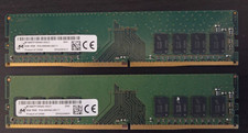 Micron 16GB 1RX8 2x 8GB DDR4 PC4-3200AA-UA2-11 Desktop Memory RAM