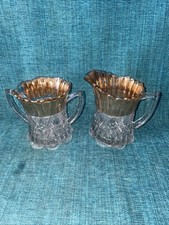 Vintage EAPG Cream  Sugar Set