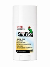Royal SunFrog SPF 50 Mineral Stick Sunscreen Broad Spectrum Vegan Water Resista  