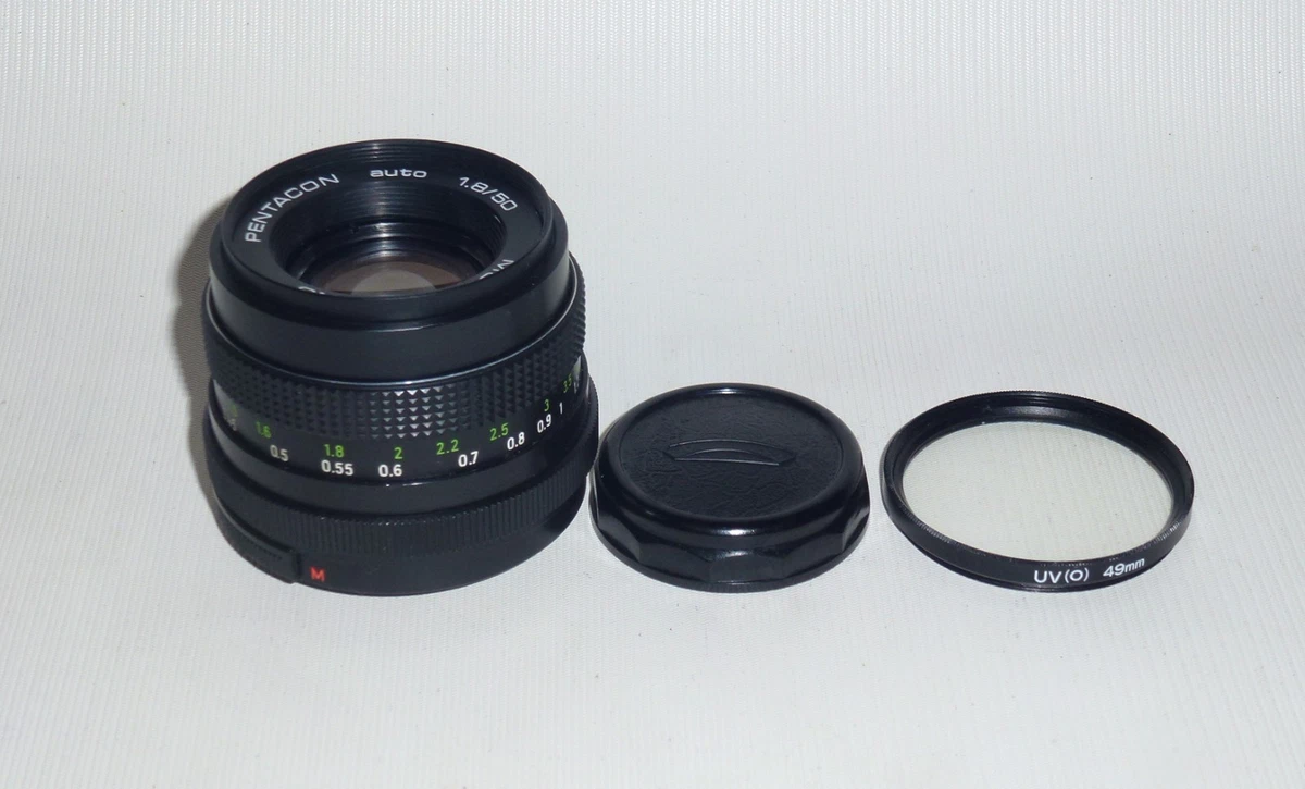 Pentacon f/1.8 Camera Lenses 50mm Focal for sale | eBay