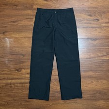 Vtg Y2K Nike Windbreaker Pants Black Men  s Size Large 275887-010