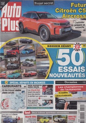 AUTO PLUS Nr.1815 50 neue Tests / C5 Aircross / Abarth 500e / BMW M3 TOUR.