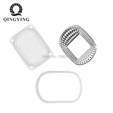 Cob Led Lens With Reflector Silicone Ring 120 Degree 78x60mm For 20w 30w 50w