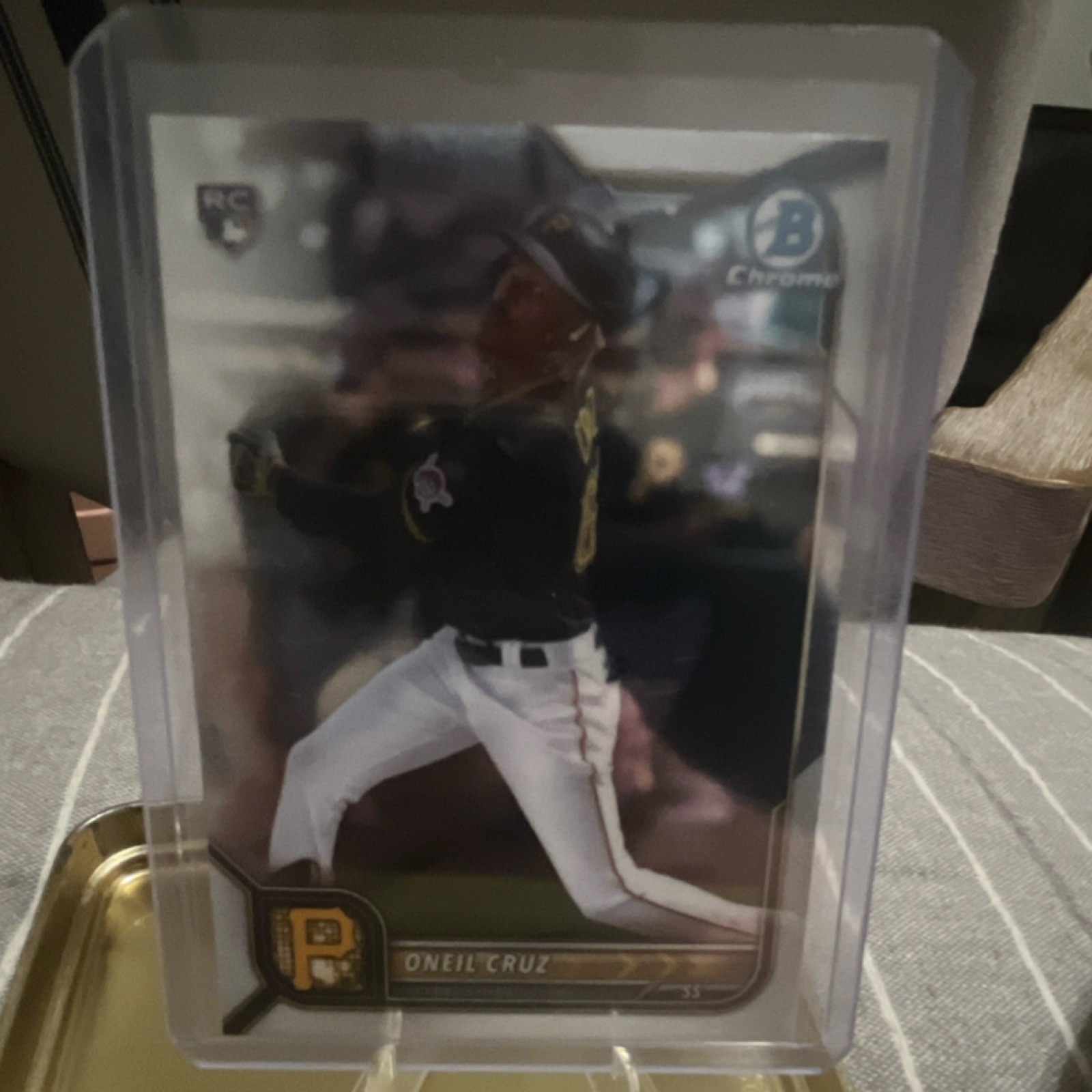 Topps 2022 Bowman Chrome Oneil Cruz Rookie #45 Pittsburgh Pirates Baseball Card