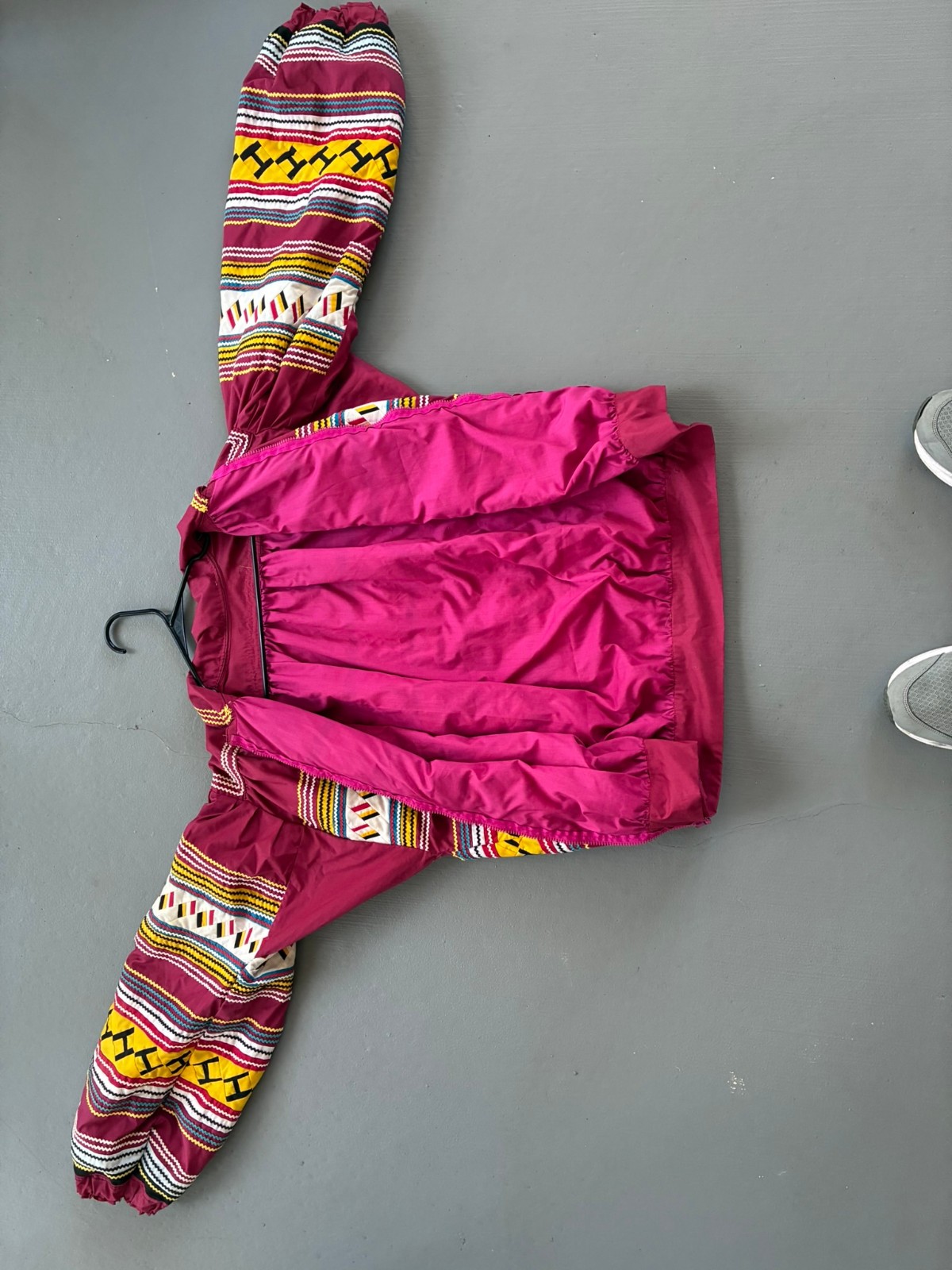 Early 1990's Seminole Patchwork Lined Jacket Larg… - image 5