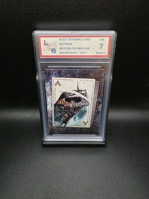 Batman Return To Arkham Rocksteady Sony Playstation - Graded 7 [ACEO] NM