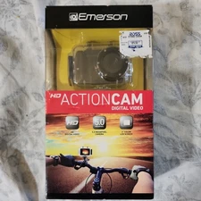 EMERSON HD Action Digital Video Camera Rechargeable Sports CAM 2013 5.0 MgpxlNIB