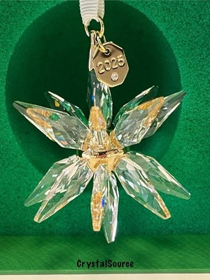 Swarovski Crystal 2025 ANNUAL EDITION 3D Christmas Ornament