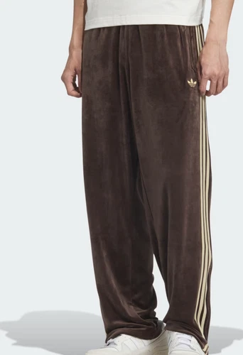 ADIDAS ORIGINALS FIREBIRD VELOUR TRACKPANTS BROWN  BNWT  XL,XXL LAST 2  RARE