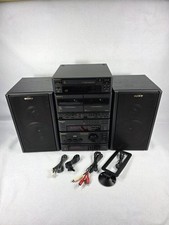 SONY FH-818R Mini Stackable Combo Stereo W/ Original Speakers Fully Tested READ