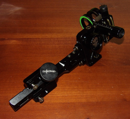 Used Sword Punisher Pro Bow Sight, Double Pin- Black- RIGHT Handed= $380 MSRP