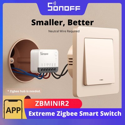 Mini Zigbee 3.0 Smart Switch Detach Relais externer Schalter Fernbedienung