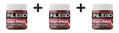 3 x Inlead Spread (200g) Hazelnut Cocoa Vegan (29,83 EUR/kg)