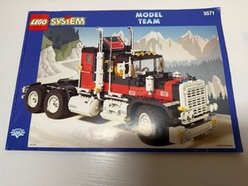 LEGO 5571 Model Team Giant Truck &ldquo;Black cat&rdquo; 100% COMPLETE NO BOX