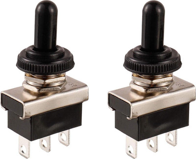 KN3(D)-103 Kippschalter SPDT ON-OFF-ON 3 Klemmen Pin 12 VDC 25 A mit Kappe (Pack