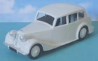 Dinky Toys No.40B Triumph 1800 Renown Car (1948-1959). Code 3 White. FREE UK P&P