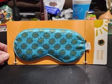 Brand New Tru Beauty Sleep Mask Blue And Yellow