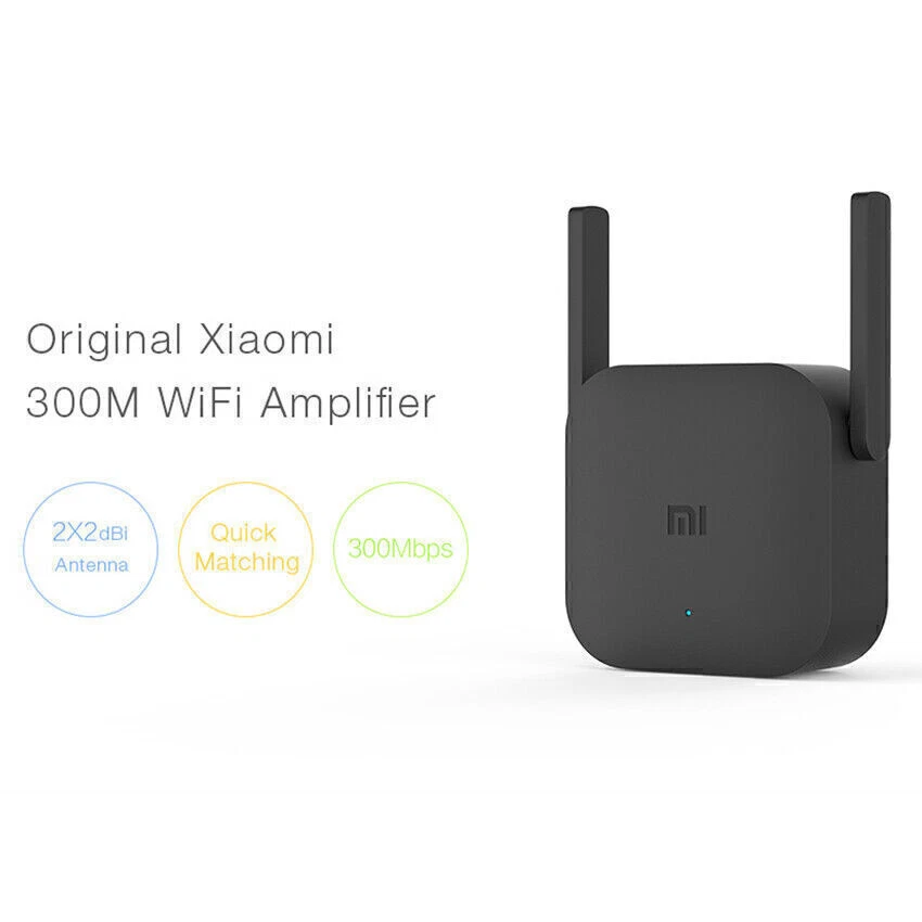 Xiao mi 2.4G Mi WiFi Repeater Pro Home Network Range Extender 300Mbps Amplifier - Image 3 of 4