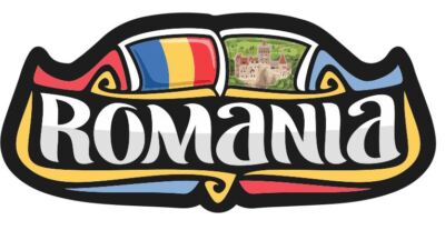 Romania Sticker Decal A427