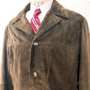 casaco biker camurça