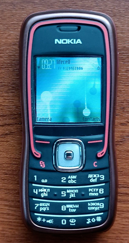 Original phone Nokia 5500 Sport Orange-Bronze for collectors - 第 2/16 張圖片