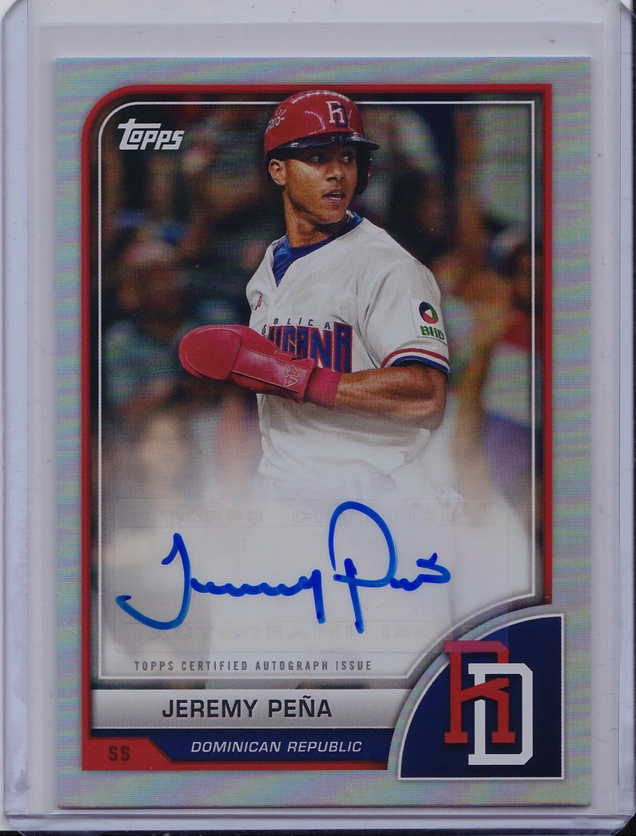 2023 Topps World Baseball Classic - Jeremy Pena #AV-JPE for sale 