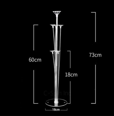 28'' Table Stand Balloon Stick w cap Kit Centerpiece Wedding Baby Shower Birthday