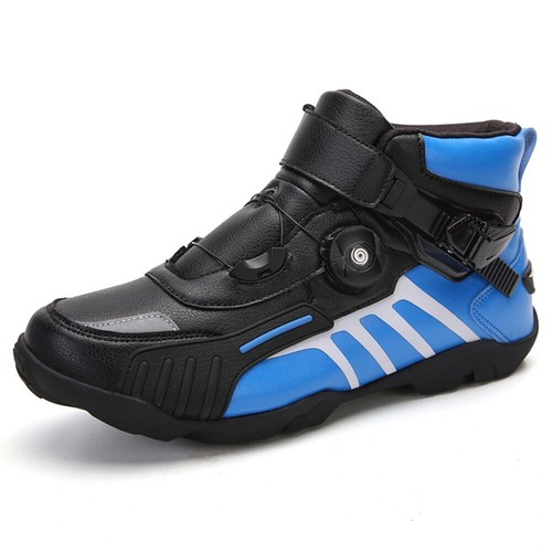 Men's Motorcycle Boots Non-slip Biker Riding Boots Breathable Touring Shoes - 第 11/21 張圖片