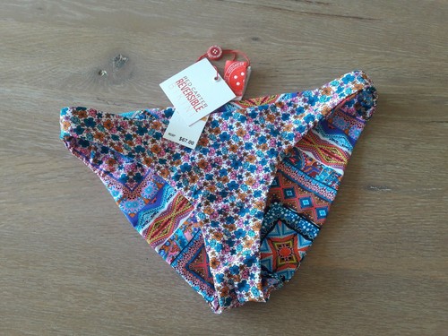 Red Carter Reversible Bikini Patchwork Hipster Größe S - Bild 3 von 4