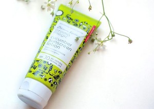 cucumber sunscreen lotion