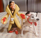 1991 Vintage McDonald's Happy Meal Toys 101 Dalmations - Cruella Deville & Dog — photo 1