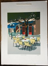 Michael MacDonagh Wood - 'Ristorante Delfino' - Limited Edition Signed Print