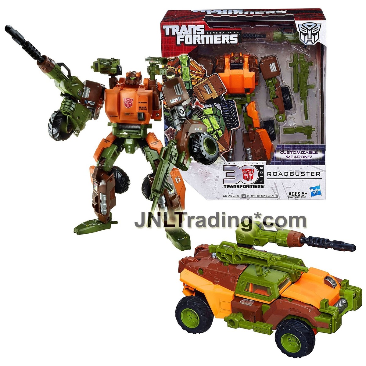 Year 2014 Transformers Generations Thrilling 30 Voyager Figure