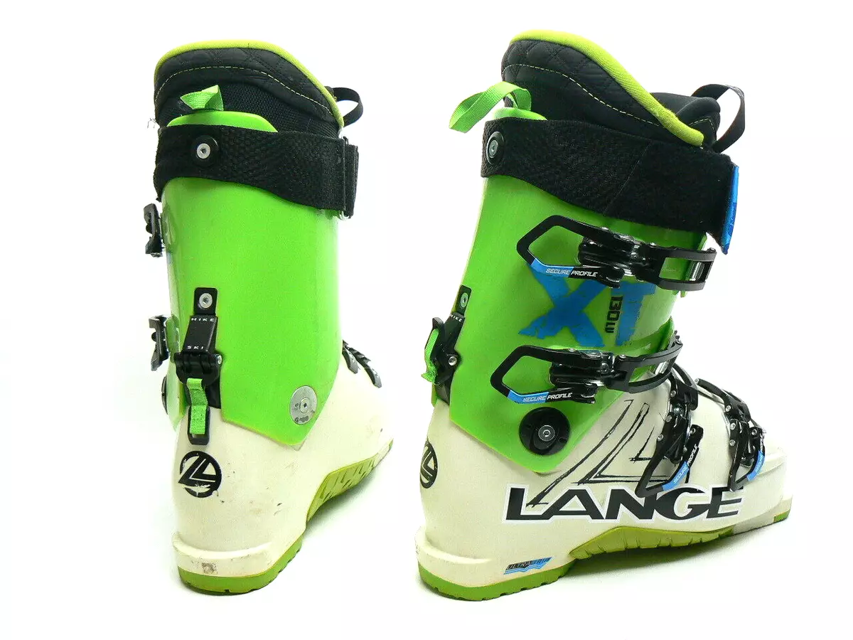 Used Lange RX 130 LV 255 MP - M07.5 - W08.5 Mens Downhill Ski Boots Mens  Downhill Ski Boots