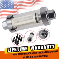 Universal Inline Fuel Filter Washable Reusable 14 516 38 Petrol Diesel Universal Inline Fuel Filter Washable Reusable 14 516 38 Petrol Diesel