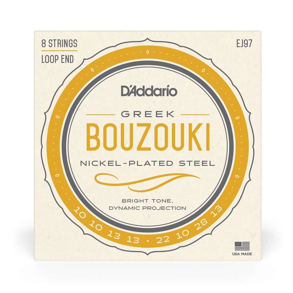 D'Addario Greek Bouzouki Strings Traditional 8-String CFAD - Image 2 of 4